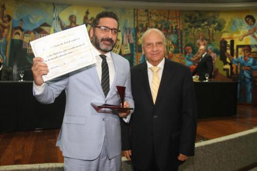 Renato Ferreira e deputado Arlen Santiago